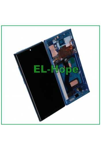 DISPLAY LCD TFT FRAME + TOUCH PER SAMSUNG GALAXY NOTE 10 PLUS SM N975 N976 BLU