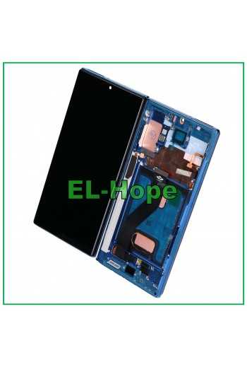 DISPLAY LCD TFT FRAME + TOUCH PER SAMSUNG GALAXY NOTE 10 PLUS SM N975 N976 BLU