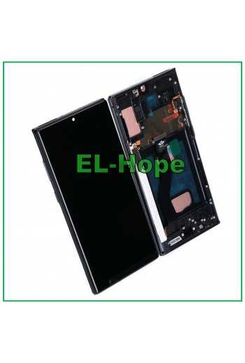 DISPLAY LCD TFT FRAME + TOUCH PER SAMSUNG GALAXY NOTE 10 PLUS SM N975 N976 NERO