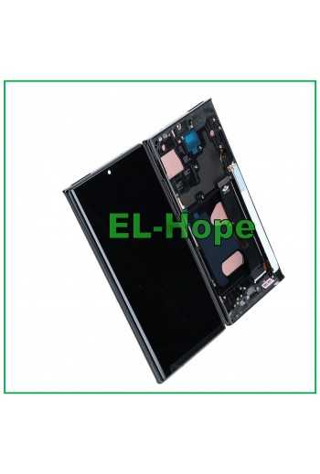 DISPLAY LCD TFT FRAME + TOUCH PER SAMSUNG GALAXY NOTE 20 ULTRA N985 N986 NERO
