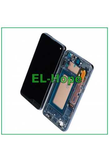 DISPLAY LCD TFT FRAME + TOUCH SCREEN PER SAMSUNG GALAXY S10E SM-G970F NERO