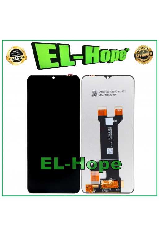 DISPLAY LCD PER ZTE BLADE V40 DESIGN 4G 8046 TOUCH SCREEN VETRO ASSEMBLATO NERO