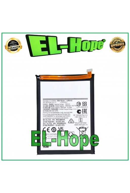 BATTERIA SLC-51 1ICP6/64/86 SAMSUNG GALAXY A05S SM-A057F 5000 mAh PARI ORIGINALE BATTERIA SLC-51 1ICP6/64/86 SAMSUNG GALAXY A05S SM-A057F 5000 mAh PARI ORIGINALE