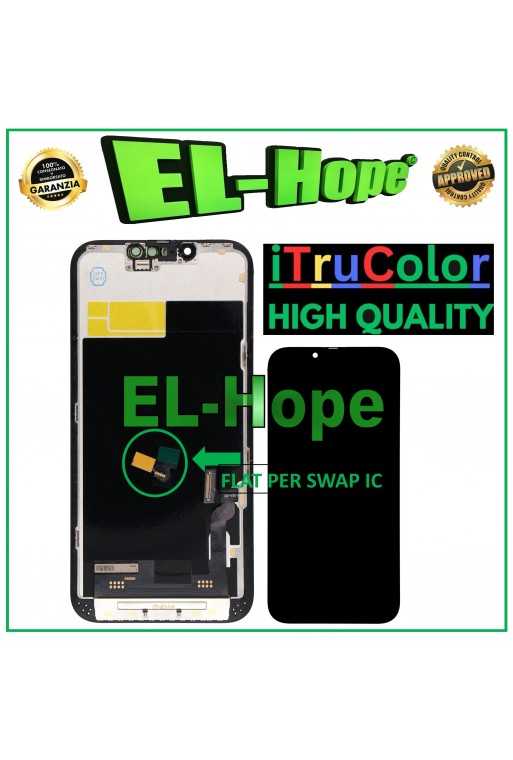 DISPLAY LCD iTruColor SOFT OLED PREMIUM PER APPLE IPHONE 13 TOUCH SCREEN SCHERMO DISPLAY LCD iTruColor SOFT OLED PREMIUM PER APPLE IPHONE 13 TOUCH SCREEN SCHERMO