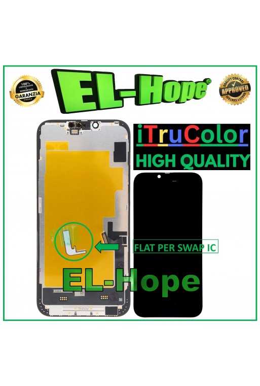 DISPLAY LCD iTruColor SOFT OLED PREMIUM PER APPLE IPHONE 14 PLUS TOUCH SCHERMO DISPLAY LCD iTruColor SOFT OLED PREMIUM PER APPLE IPHONE 14 PLUS TOUCH SCHERMO