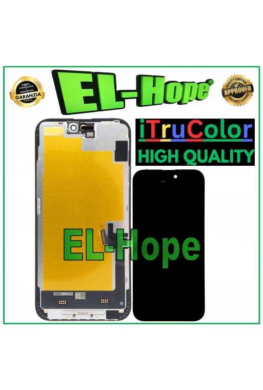 DISPLAY LCD iTruColor SOFT OLED PREMIUM PER APPLE IPHONE 15 PLUS TOUCH SCHERMO DISPLAY LCD iTruColor SOFT OLED PREMIUM PER APPLE IPHONE 15 PLUS TOUCH SCHERMO