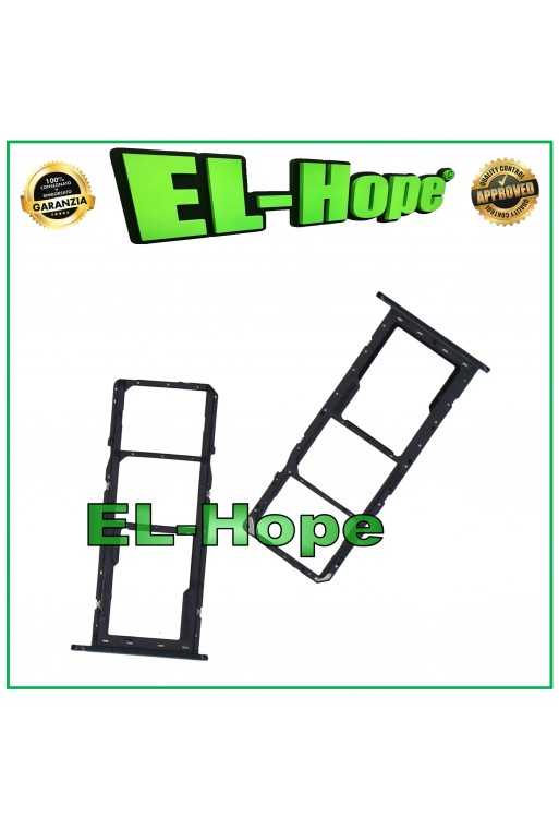 SLOT CARRELLO VANO SCHEDA SIM + MICRO SD PER SAMSUNG GALAXY M11 SM-M115 NERO SLOT CARRELLO VANO SCHEDA SIM + MICRO SD PER SAMSUNG GALAXY M11 SM-M115 NERO