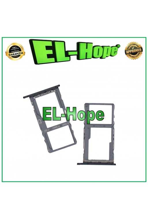 SLOT CARRELLO VANO SCHEDA SIM MICRO SD ALCATEL 1S 2020 OT 5028A 5028Y 5028D NERO SLOT CARRELLO VANO SCHEDA SIM MICRO SD ALCATEL 1S 2020 OT 5028A 5028Y 5028D NERO