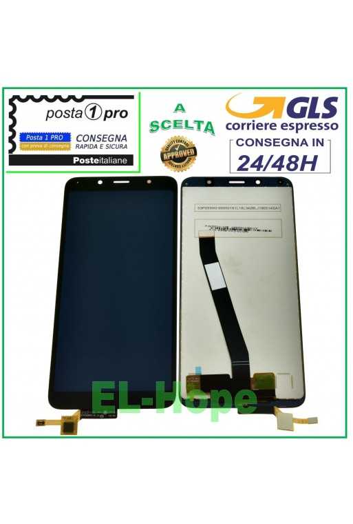 DISPLAY LCD PER XIAOMI REDMI 7A M1903C3EG M1903C3EH TOUCH SCREEN VETRO NERO DISPLAY LCD PER XIAOMI REDMI 7A M1903C3EG M1903C3EH TOUCH SCREEN VETRO NERO