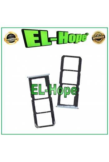 SLOT CARRELLO VANO SIM SCHEDA MICRO SD PER OPPO REALME NARZO 30A RMX2156 BIANCO