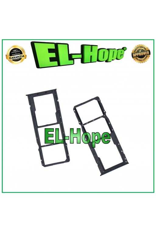 SLOT CARRELLO VANO SIM SCHEDA MICRO SD PER OPPO REALME 5 RMX1911 ALLOGGIO NERO SLOT CARRELLO VANO SIM SCHEDA MICRO SD PER OPPO REALME 5 RMX1911 ALLOGGIO NERO