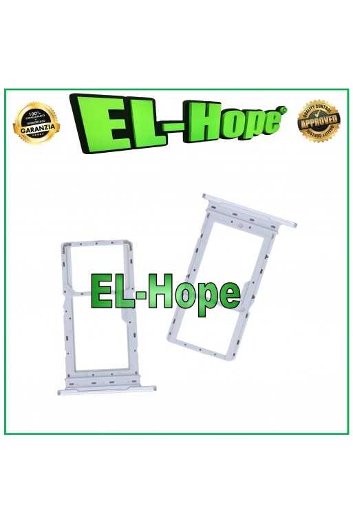 SLOT CARRELLO VANO SCHEDA SIM MICRO SD PER SAMSUNG TAB A8 10.5 SM-X205 BIANCO SLOT CARRELLO VANO SCHEDA SIM MICRO SD PER SAMSUNG TAB A8 10.5 SM-X205 BIANCO
