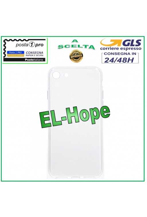 CUSTODIA PROTETTIVA COVER TRASPARENTE PER APPLE IPHONE 8 SE 2022 TPU MORBIDA GEL CUSTODIA PROTETTIVA COVER TRASPARENTE PER APPLE IPHONE 8 SE 2022 TPU MORBIDA GEL