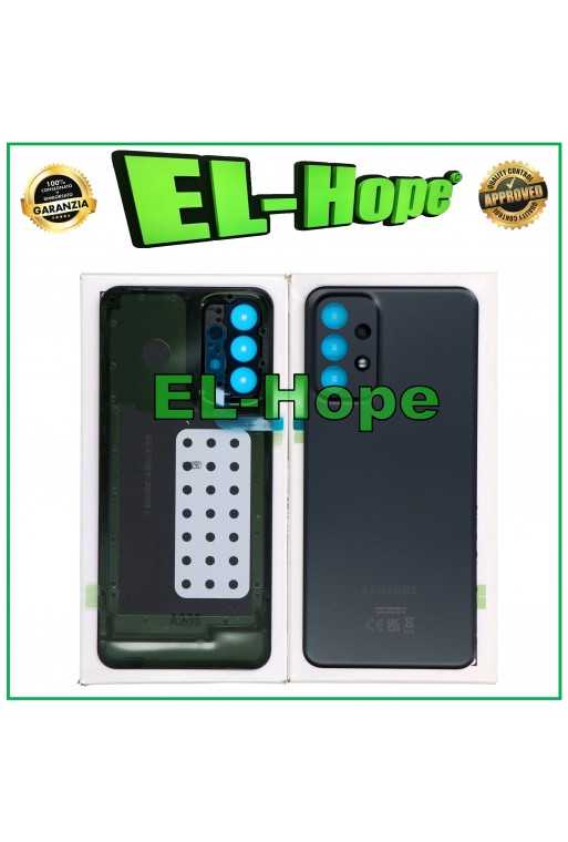 COPERCHIO BATTERIA ORIGINALE SAMSUNG GALAXY A23 5G SM-A236B CASE POSTERIORE NERO