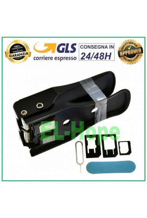 DOPPIO DUAL CUTTER TAGLIA SCHEDA DA SIM A MICRO E NANO KIT ADATTATORE SMARTPHONE DOPPIO DUAL CUTTER TAGLIA SCHEDA DA SIM A MICRO E NANO KIT ADATTATORE SMARTPHONE