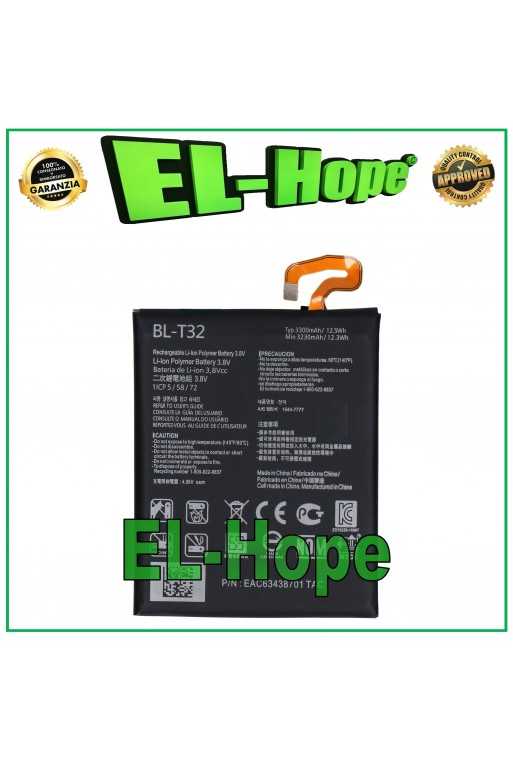 BATTERIA BL-T32 PER LG G6 H870 H871 H872 LS993 VS998 3300 mAh PARI ORIGINALE BATTERIA BL-T32 PER LG G6 H870 H871 H872 LS993 VS998 3300 mAh PARI ORIGINALE