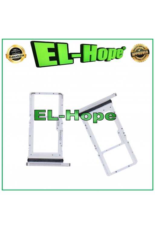 SLOT CARRELLO VANO SCHEDA SIM MICRO SD SAMSUNG GALAXY TAB A7 SM T500 T505 BIANCO SLOT CARRELLO VANO SCHEDA SIM MICRO SD SAMSUNG GALAXY TAB A7 SM T500 T505 BIANCO