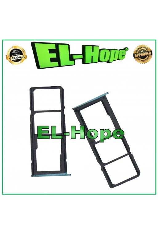 SLOT CARRELLO VANO SCHEDA SIM MICRO SD PER SAMSUNG GALAXY A20S SM-A207F VERDE SLOT CARRELLO VANO SCHEDA SIM MICRO SD PER SAMSUNG GALAXY A20S SM-A207F VERDE