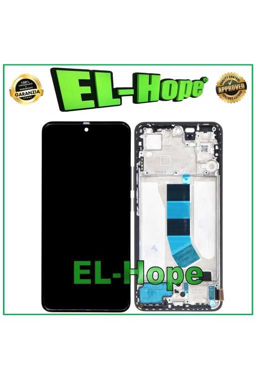 DISPLAY LCD TFT FRAME PER XIAOMI REDMI NOTE 13 4G 23124RA7EO TOUCH SCHERMO NERO DISPLAY LCD TFT FRAME PER XIAOMI REDMI NOTE 13 4G 23124RA7EO TOUCH SCHERMO NERO