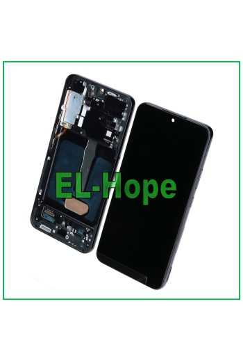 DISPLAY LCD TFT FRAME PER SAMSUNG GALAXY S22+ PLUS SM-S906 TOUCH SCHERMO NERO