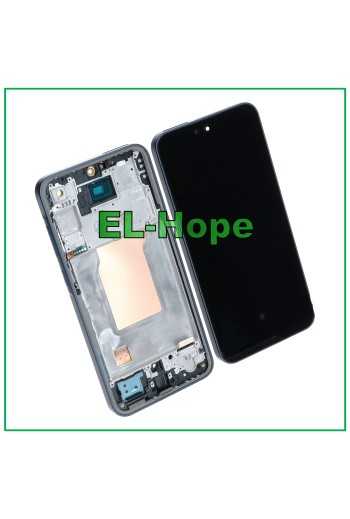 DISPLAY LCD OLED FRAME PER SAMSUNG GALAXY A35 5G SM-A356 TOUCH SCREEN VETRO NERO