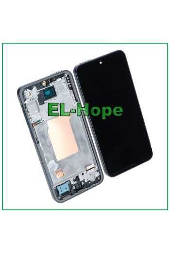 DISPLAY LCD TFT FRAME PER SAMSUNG GALAXY A35 5G SM-A356 TOUCH SCREEN VETRO NERO
