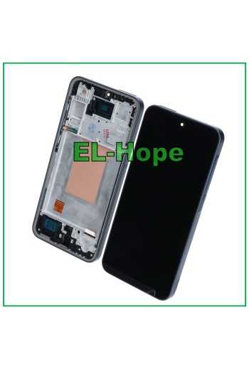 DISPLAY LCD TFT FRAME PER SAMSUNG GALAXY A35 5G SM-A356 TOUCH SCREEN VETRO NERO