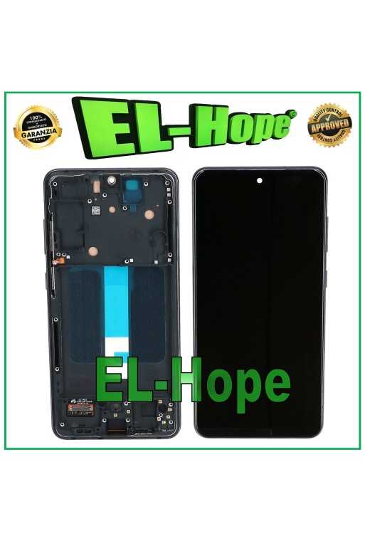 DISPLAY LCD TFT FRAME PER SAMSUNG GALAXY S21 FE SM-G990B TOUCH SCHERMO NERO DISPLAY LCD TFT FRAME PER SAMSUNG GALAXY S21 FE SM-G990B TOUCH SCHERMO NERO