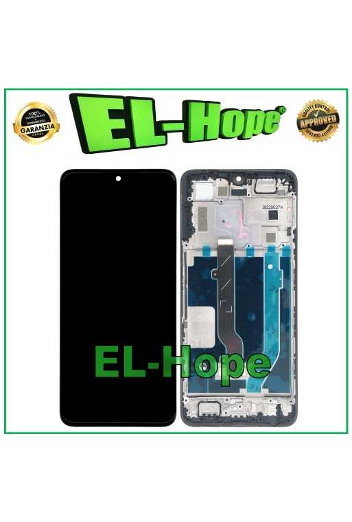 DISPLAY LCD + FRAME OLED PER TCL 30 T676H /30 PLUS T676J TOUCH SCREEN VETRO NERO DISPLAY LCD + FRAME OLED PER TCL 30 T676H /30 PLUS T676J TOUCH SCREEN VETRO NERO