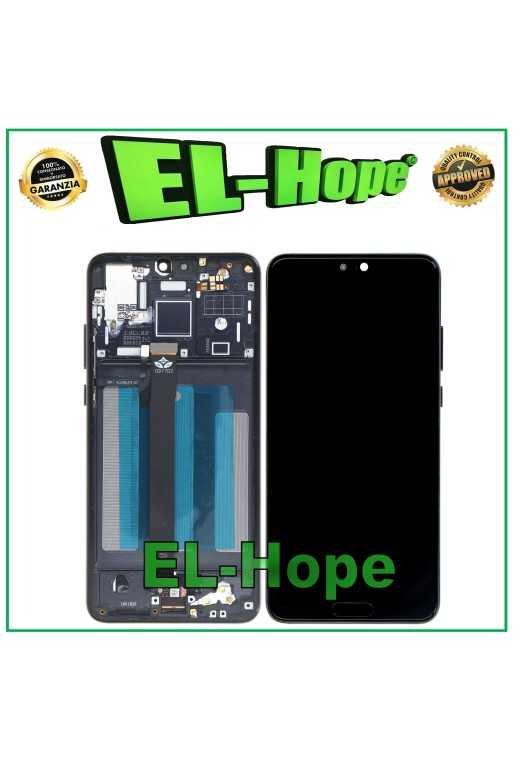 DISPLAY LCD + FRAME PER HUAWEI P20 EML L09 L09C L29 AL00 TOUCH SCREEN VETRO NERO DISPLAY LCD + FRAME PER HUAWEI P20 EML L09 L09C L29 AL00 TOUCH SCREEN VETRO NERO