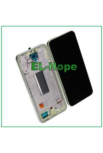 DISPLAY LCD OLED + FRAME PER SAMSUNG GALAXY A34 5G SM-A346B TOUCH SCREEN VERDE