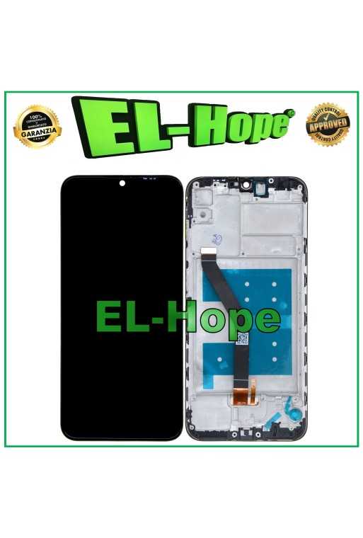 DISPLAY LCD + FRAME PER HUAWEI Y6S 2019 JAT-L41 TOUCH SCREEN SCHERMO VETRO NERO DISPLAY LCD + FRAME PER HUAWEI Y6S 2019 JAT-L41 TOUCH SCREEN SCHERMO VETRO NERO