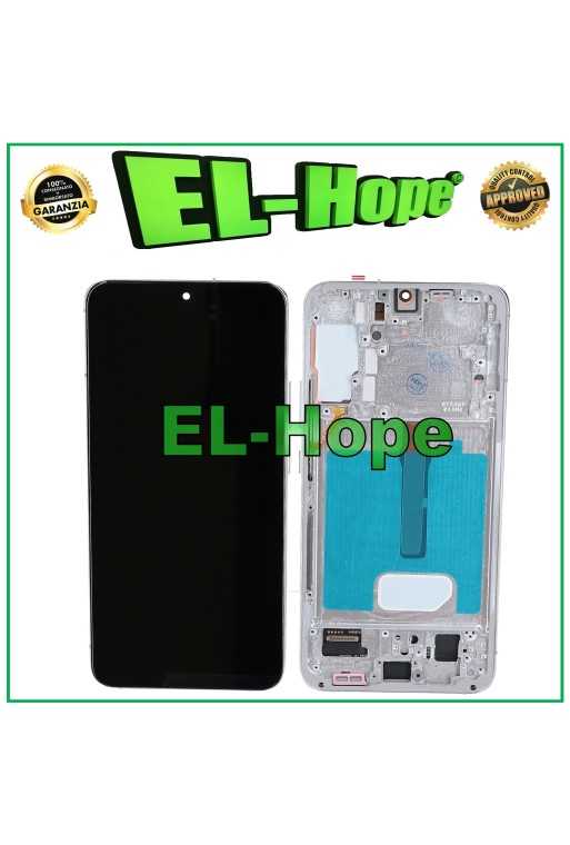 DISPLAY LCD OLED FRAME PER SAMSUNG GALAXY S22+ PLUS SM-S906 TOUCH SCHERMO BIANCO DISPLAY LCD OLED FRAME PER SAMSUNG GALAXY S22+ PLUS SM-S906 TOUCH SCHERMO BIANCO