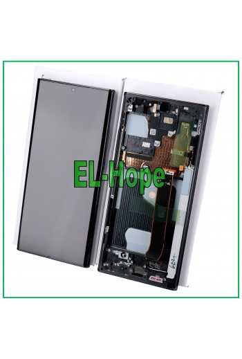 DISPLAY LCD ORIGINALE SAMSUNG GALAXY NOTE 20 ULTRA 4G 5G SM-N985 N986 TOUCH NERO