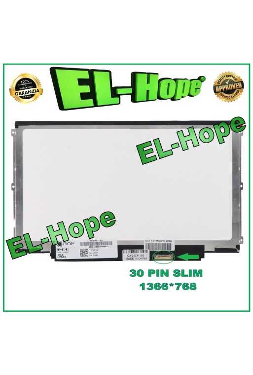 DISPLAY HB125WX1 - 201 LCD NOTEBOOK 12.5" 30 PIN SLIM 1366*768 SCHERMO HD LED DISPLAY HB125WX1 - 201 LCD NOTEBOOK 12.5" 30 PIN SLIM 1366*768 SCHERMO HD LED