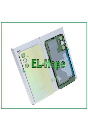 COPRI BATTERIA ORIGINALE SAMSUNG GALAXY A25 SM-A256 COPERCHIO POSTERIORE GIALLO