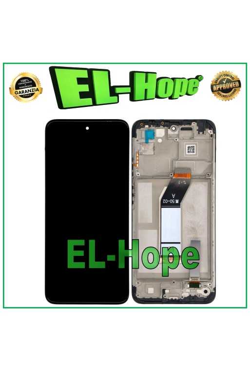 DISPLAY LCD + FRAME PER XIAOMI REDMI 10 2022 22011119UY 21121119SG TOUCH SCREEN DISPLAY LCD + FRAME PER XIAOMI REDMI 10 2022 22011119UY 21121119SG TOUCH SCREEN