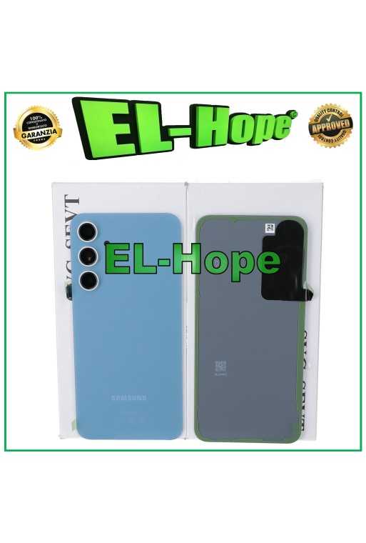 COPRI BATTERIA ORIGINALE SAMSUNG GALAXY S23 FE SM-S711B SCOCCA POSTERIORE BLU COPRI BATTERIA ORIGINALE SAMSUNG GALAXY S23 FE SM-S711B SCOCCA POSTERIORE BLU