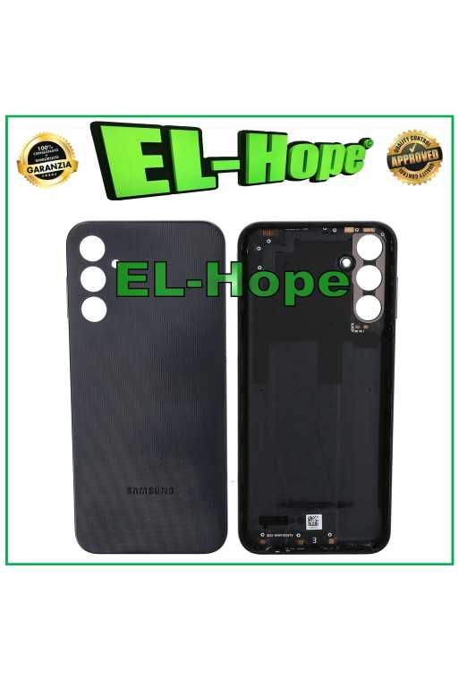 COPRI BATTERIA ORIGINALE SAMSUNG GALAXY A14 4G SM-A145F SCOCCA POSTERIORE NERO COPRI BATTERIA ORIGINALE SAMSUNG GALAXY A14 4G SM-A145F SCOCCA POSTERIORE NERO