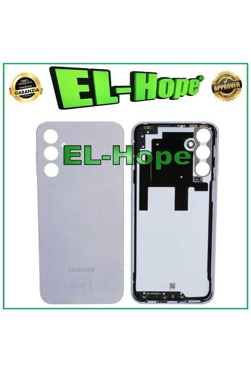 COPERCHIO BATTERIA ORIGINALE SAMSUNG GALAXY A14 4G SM-A145F VETRO SCOCCA SILVER COPERCHIO BATTERIA ORIGINALE SAMSUNG GALAXY A14 4G SM-A145F VETRO SCOCCA SILVER