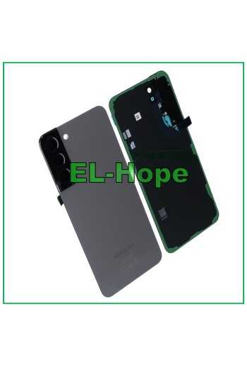 SCOCCA COPRI COPERCHIO BATTERIA ORIGINALE SAMSUNG GALAXY S22 PLUS SM-S906 GRIGIO