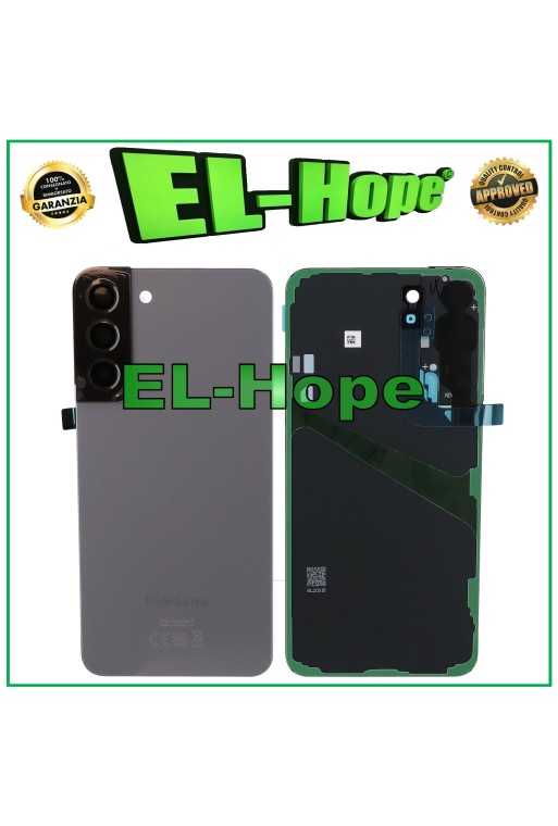 CASE SCOCCA POSTERIORE BATTERIA ORIGINALE SAMSUNG GALAXY S22 PLUS SM-S906 GRIGIO CASE SCOCCA POSTERIORE BATTERIA ORIGINALE SAMSUNG GALAXY S22 PLUS SM-S906 GRIGIO