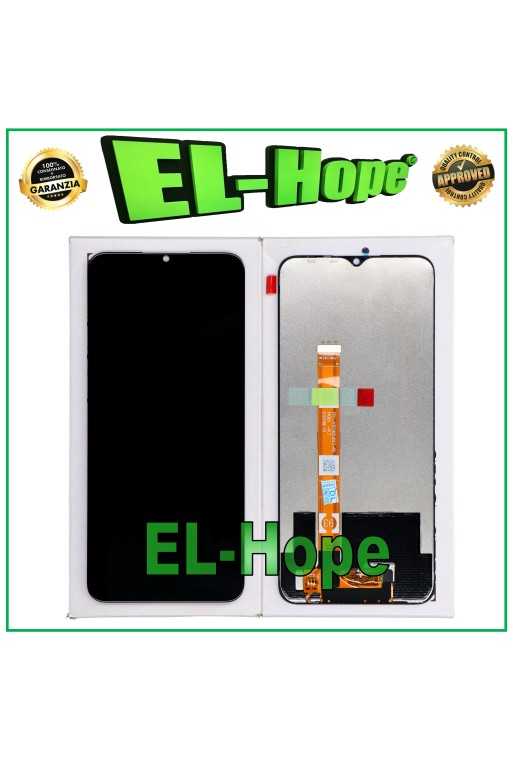 DISPLAY LCD TOUCH SCREEN PARI ORIGINALE PER OPPO REALME NARZO 20 RMX2193 SCHERMO