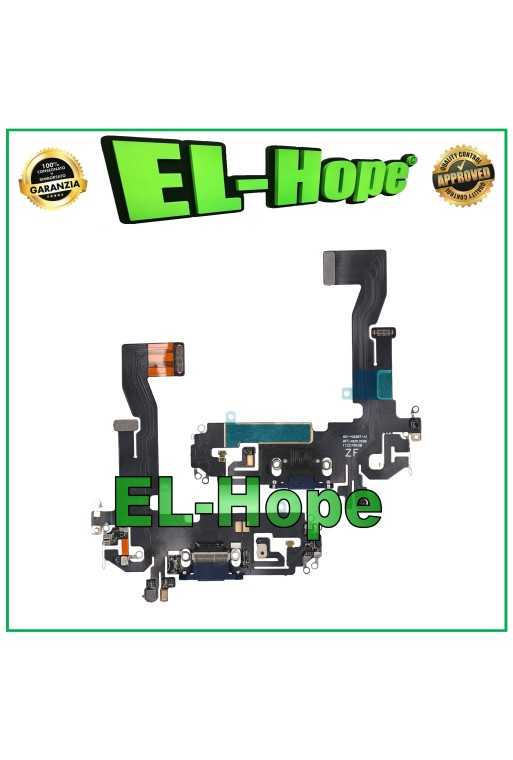 CONNETTORE RICARICA APPLE iPhone 12 /12 PRO FLAT FLEX MICROFONO DI CARICA BLU CONNETTORE RICARICA APPLE iPhone 12 /12 PRO FLAT FLEX MICROFONO DI CARICA BLU