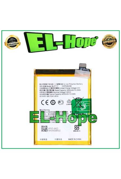 BATTERIA BLP717 PER OPPO RENO Z PCDM10 CPH1979 4035 mAh PARI ORIGINALE BATTERIA BLP717 PER OPPO RENO Z PCDM10 CPH1979 4035 mAh PARI ORIGINALE