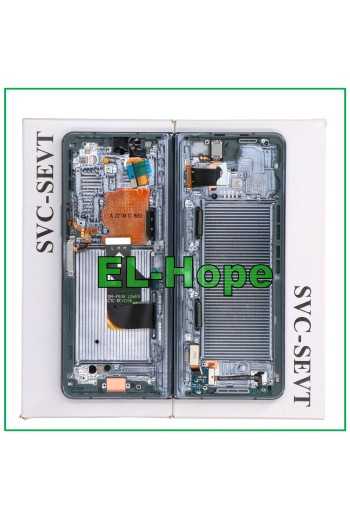 DISPLAY TOUCH LCD ORIGINALE SERVICE SAMSUNG GALAXY Z FOLD 4 5G SM-F936B VERDE