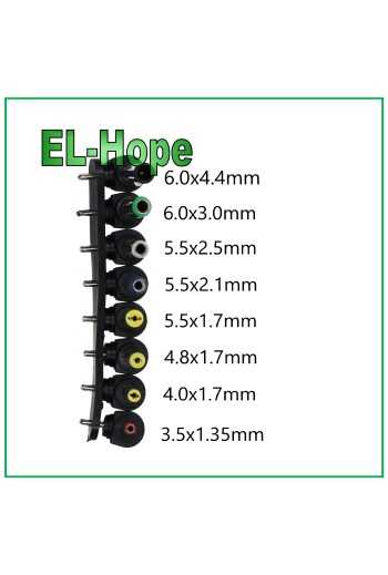 ALIMENTATORE UNIVERSALE PER STRIP LED DC 12V / 15V / 16V / 18V / 19V / 20V / 24V