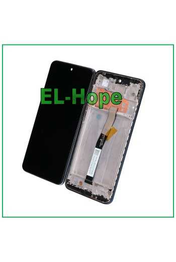 DISPLAY LCD PER XIAOMI REDMI NOTE 10 LITE TOUCH SCREEN SCHERMO FRAME NERO