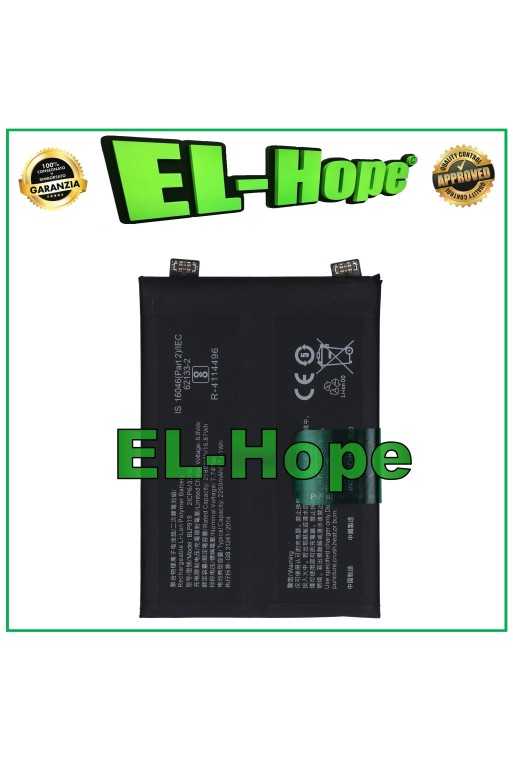 BATTERIA BLP919 PER OPPO REALME GT NEO 3 150W 4500 mAh PARI ORIGINALE BATTERIA BLP919 PER OPPO REALME GT NEO 3 150W 4500 mAh PARI ORIGINALE