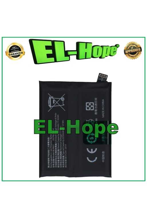 BATTERIA BLP821 PER ONEPLUS 9 LE2110 LE2113 4500 mAh PARI ORIGINALE BATTERIA BLP821 PER ONEPLUS 9 LE2110 LE2113 4500 mAh PARI ORIGINALE